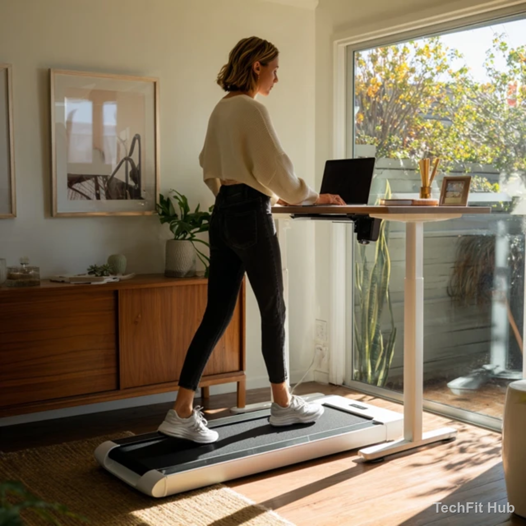 StridePad lifestyle in-use photo