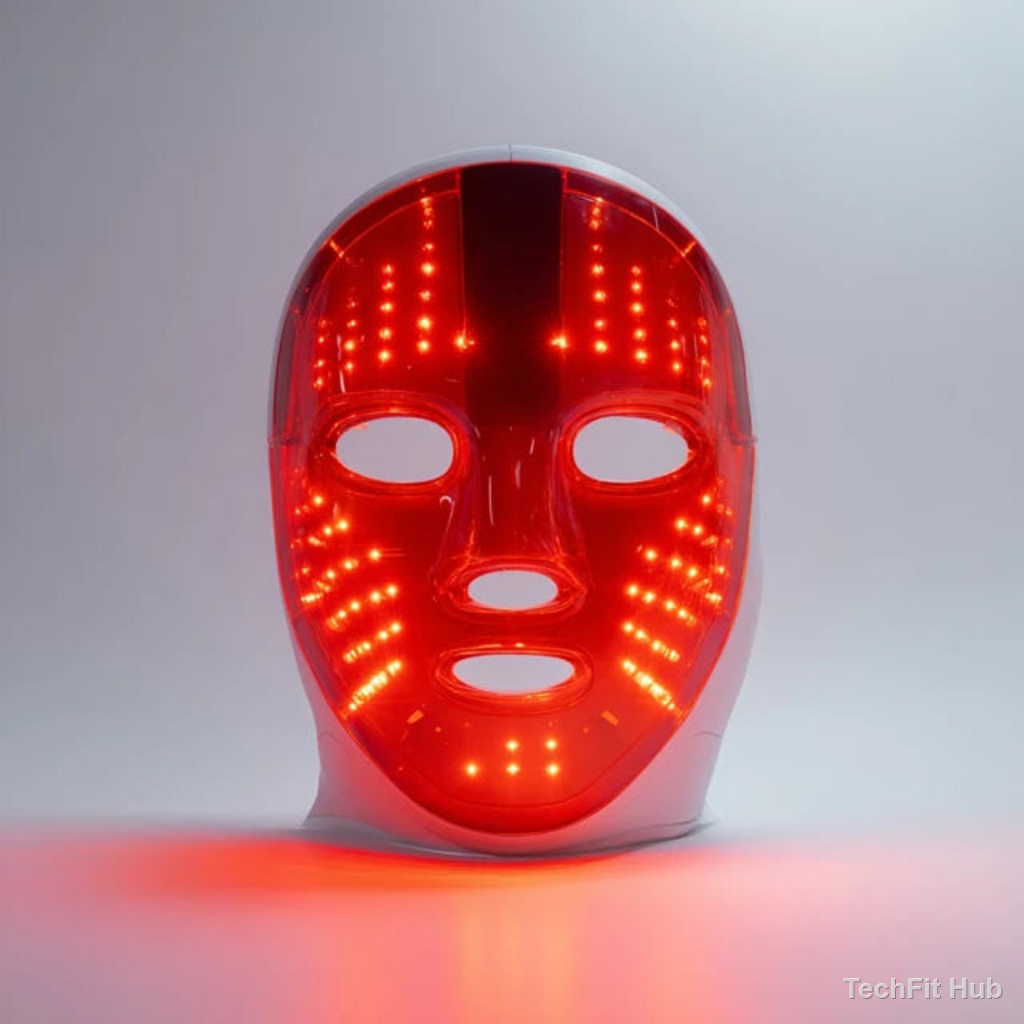 LumiGlow 7-Color LED Red Light Therapy Face Mask